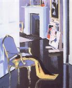 Francis Campbell Boileau Cadell The Gold Chair France oil painting artist